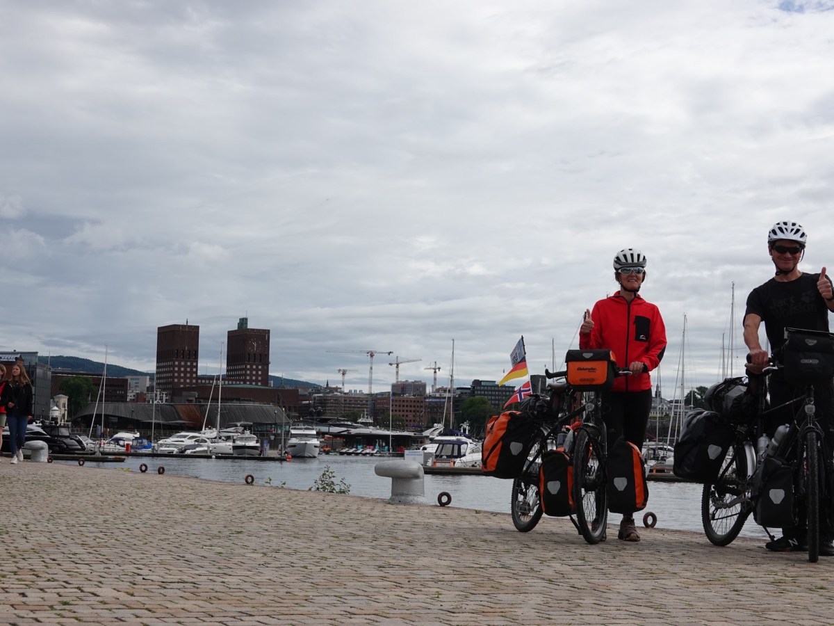 Bis zum Nordkap ist es ganz schön&nbsp;weit